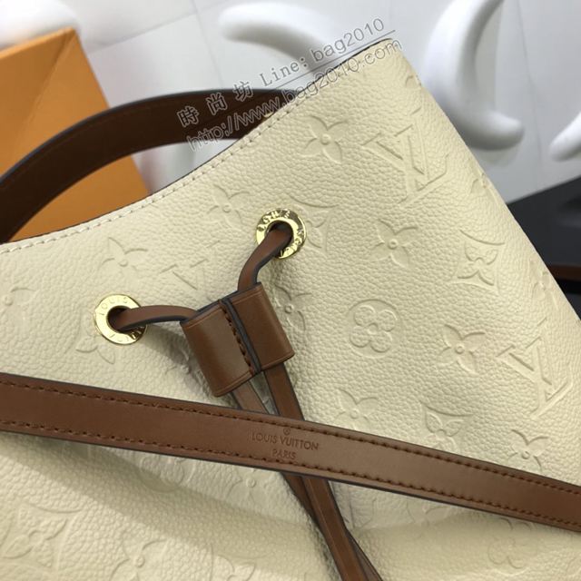 LV包 lv新款女包 NéoNoé中號水桶包 Monogram Empreinte壓紋皮革 LV手提肩背包 LV斜挎包  ydh3447